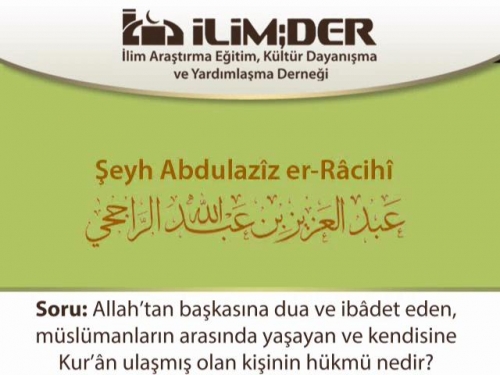 Allah'tan Başkasına İbadet Edenin Dünya ve Ahiretteki Hükmü